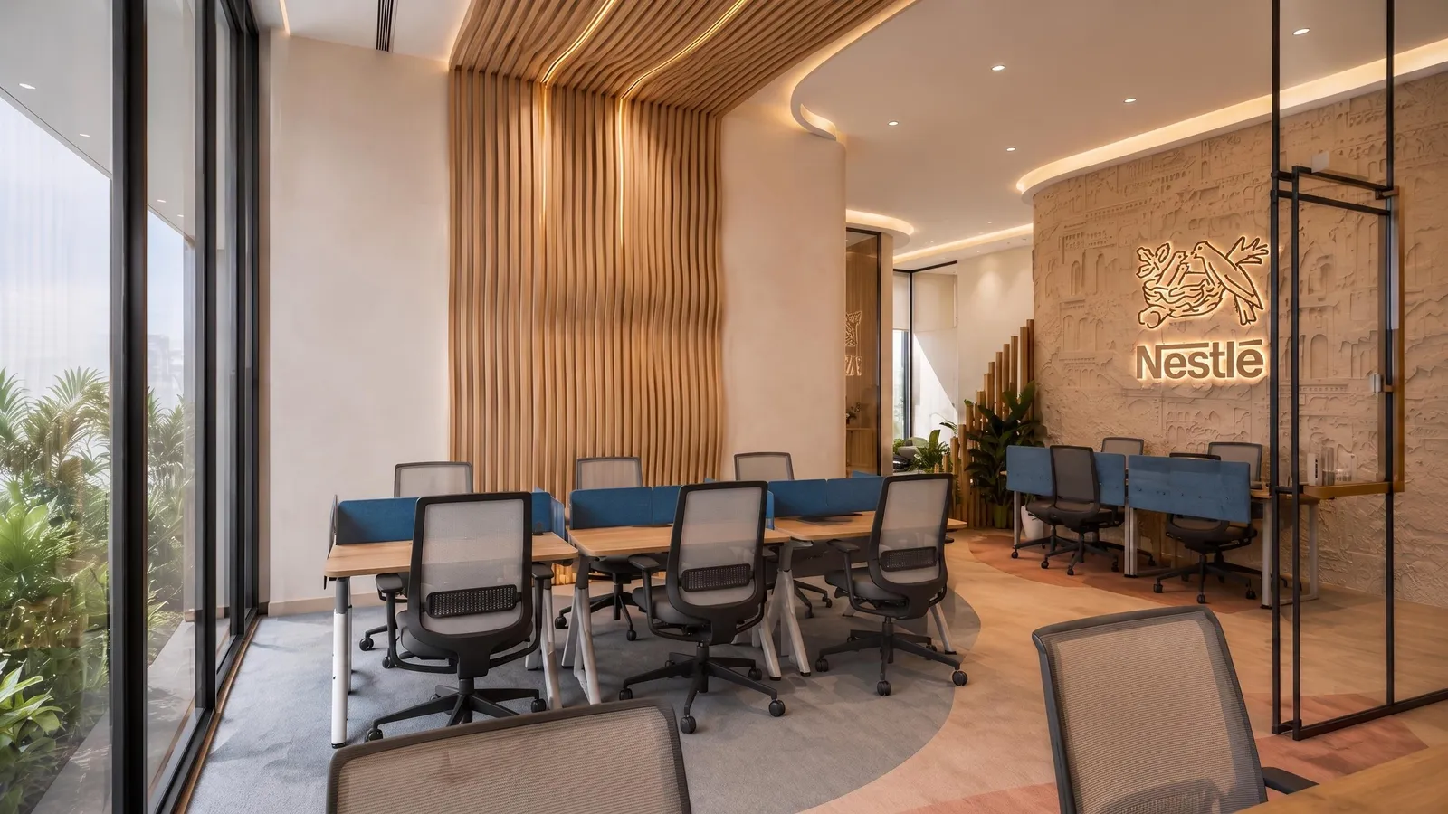 Nestlé Iraq new office — design visualization